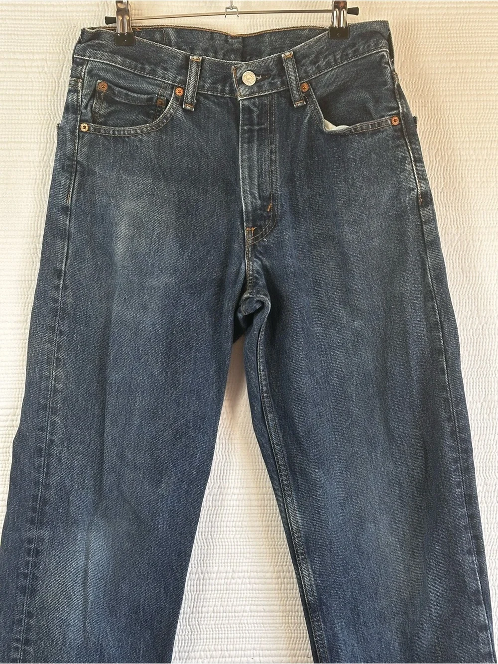 Levi’s 550 Relaxed Fit Dark Wash Jeans 30x34 Vintage Y2K Skater Streetwear